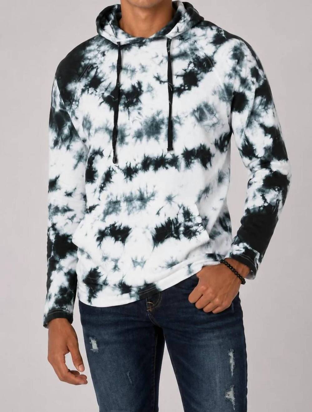 NEW HAWKS BAY tye dye hoodie in pattern